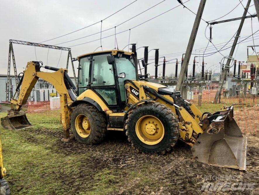 CAT 444F Rýpadlo-nakladače