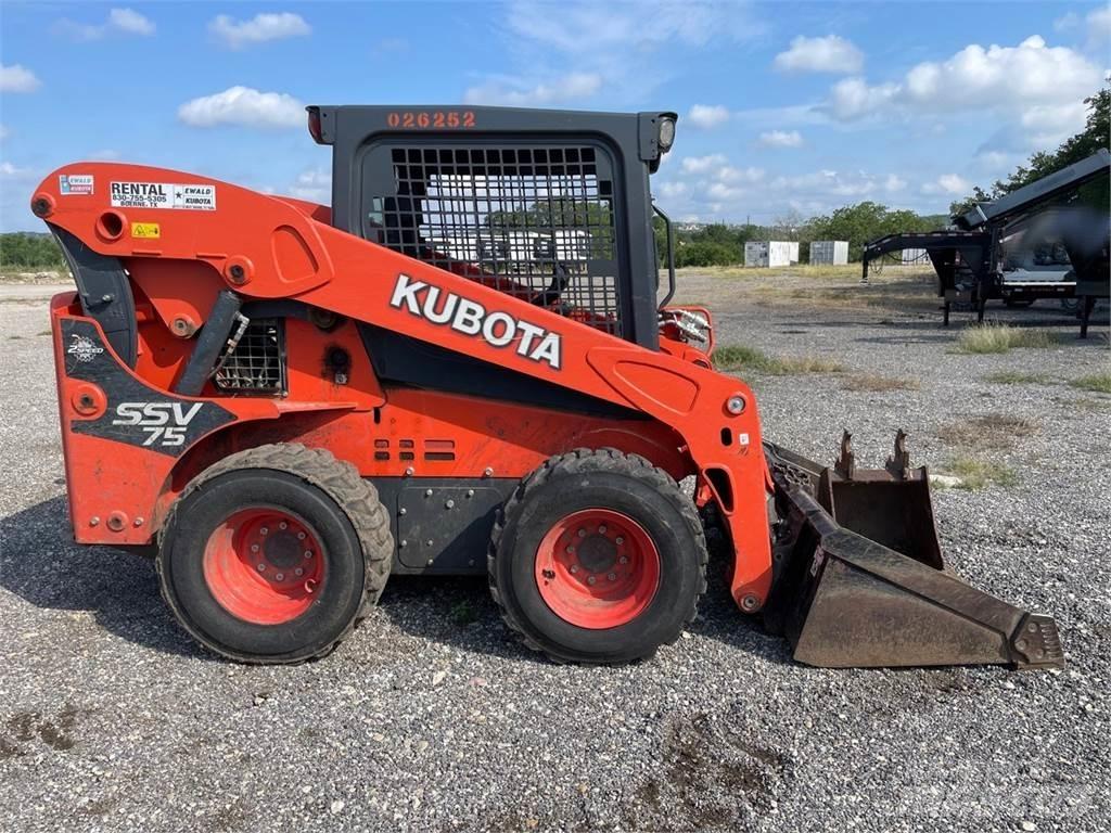 Kubota SSV75 Smykem řízené nakladače