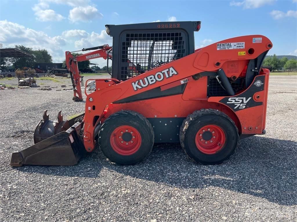 Kubota SSV75 Smykem řízené nakladače