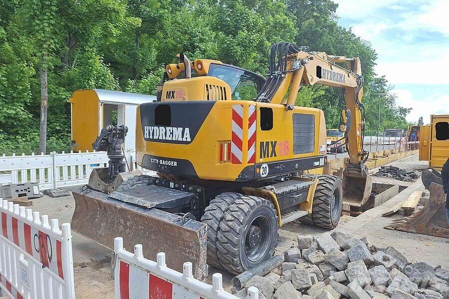 Hydrema MX 15 Kolová rýpadla