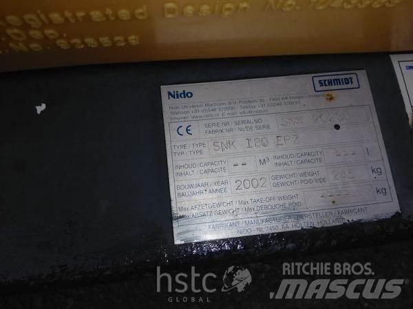 Schmidt NIDO SNK 180 EPZ Sněžné pluhy, přední sněhové radlice