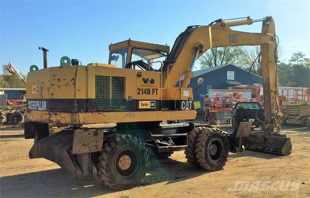 CAT 214B FT Kolová rýpadla