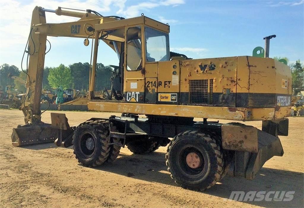 CAT 214B FT Kolová rýpadla