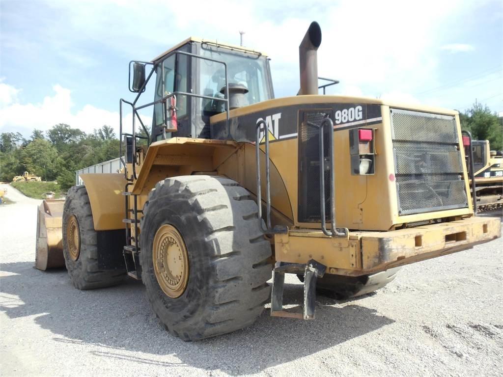 CAT 980G Kolové nakladače