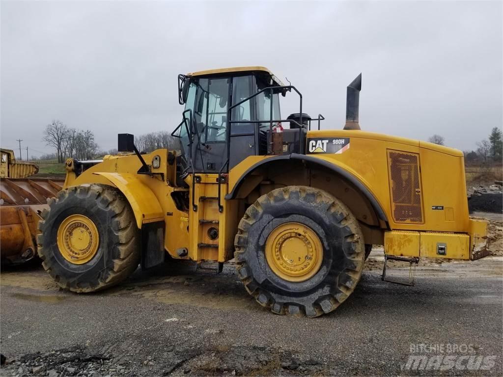 CAT 980H Kolové nakladače