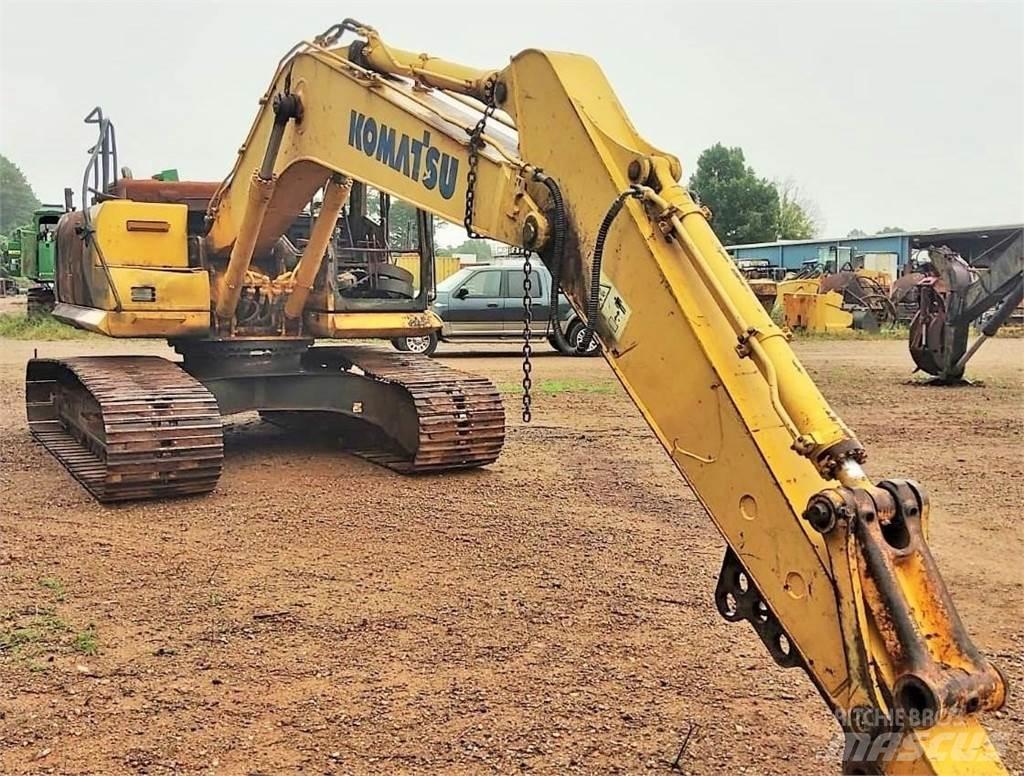 Komatsu PC210 Pásová rýpadla