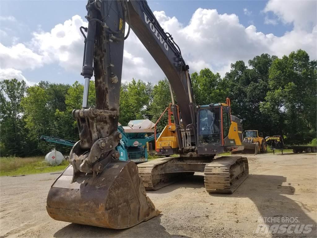 Volvo EC380EL Pásová rýpadla