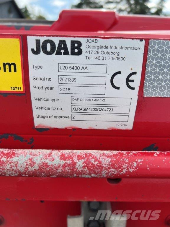 DAF CF 530 6x2*4 FAN Hákový nosič kontejnerů