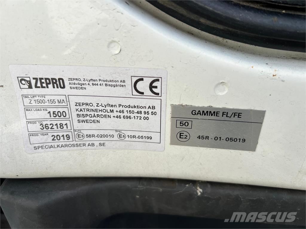 Volvo FL 250 16 ton Skříňová nástavba