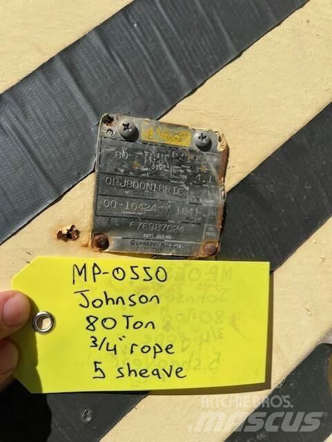Johnson  Součásti a zařízení k jeřábům