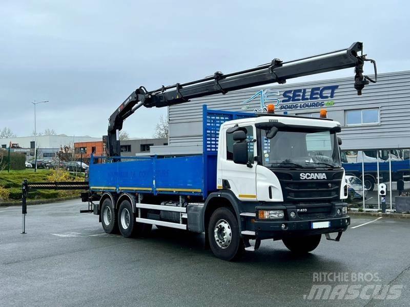 Scania P 410 Autojeřáby, hydraulické ruky