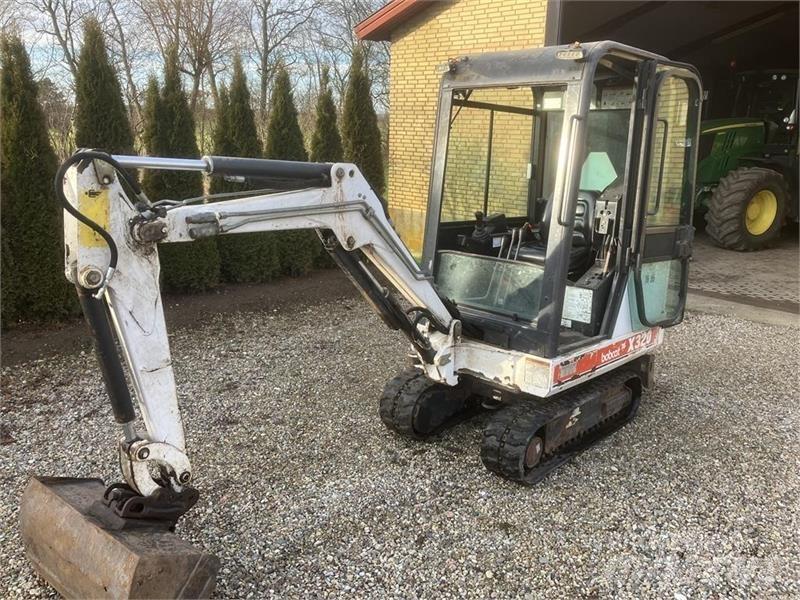 Bobcat x320 Mini rýpadla < 7t