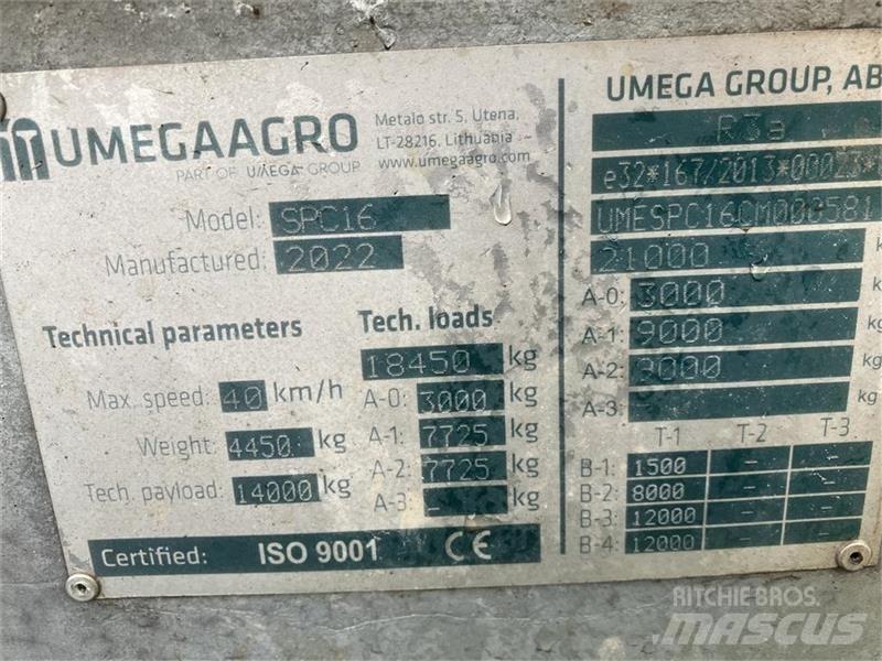 Mi spc 16 Sklápěcí přívěs