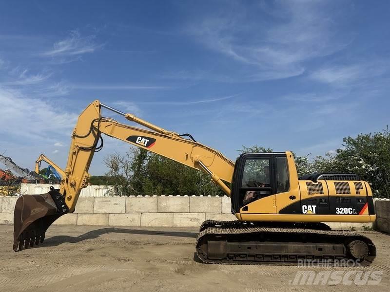 CAT 320 Pásová rýpadla