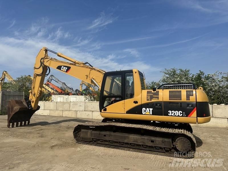 CAT 320 Pásová rýpadla