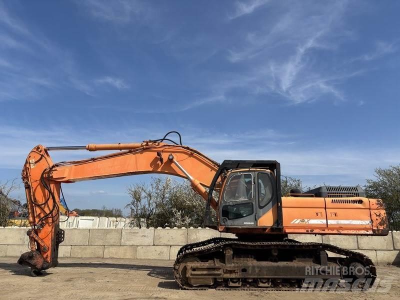 Doosan DX480LC Pásová rýpadla