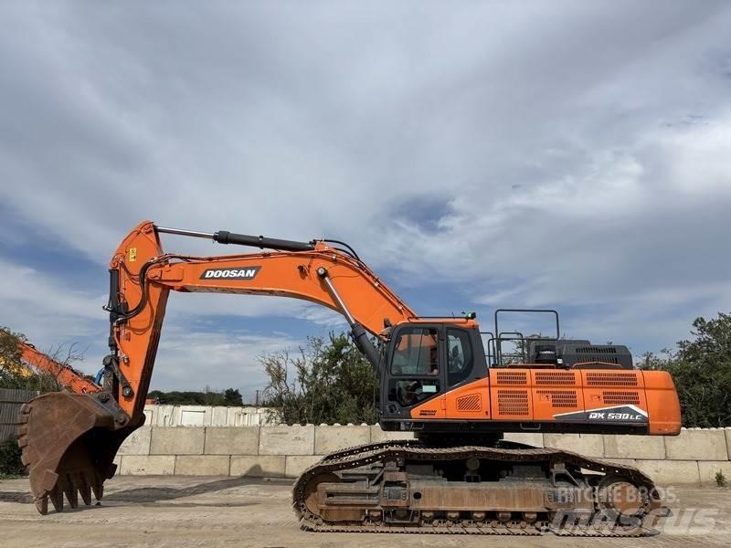 Doosan DX530LC-7 Pásová rýpadla