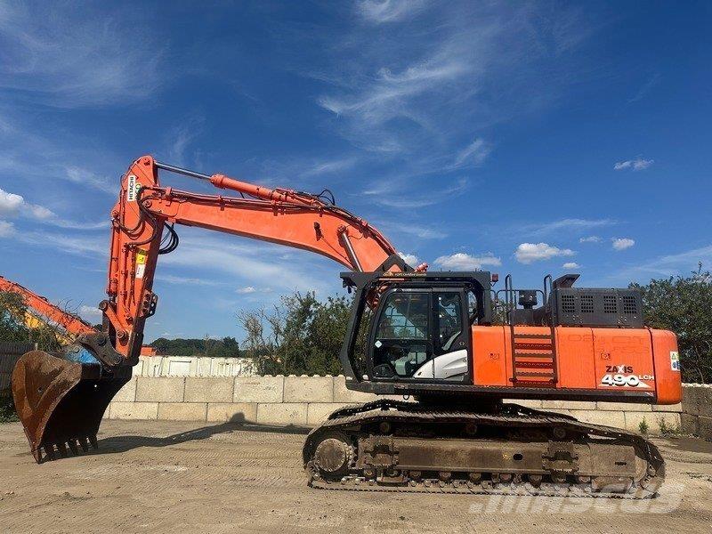 Hitachi ZX490 Pásová rýpadla