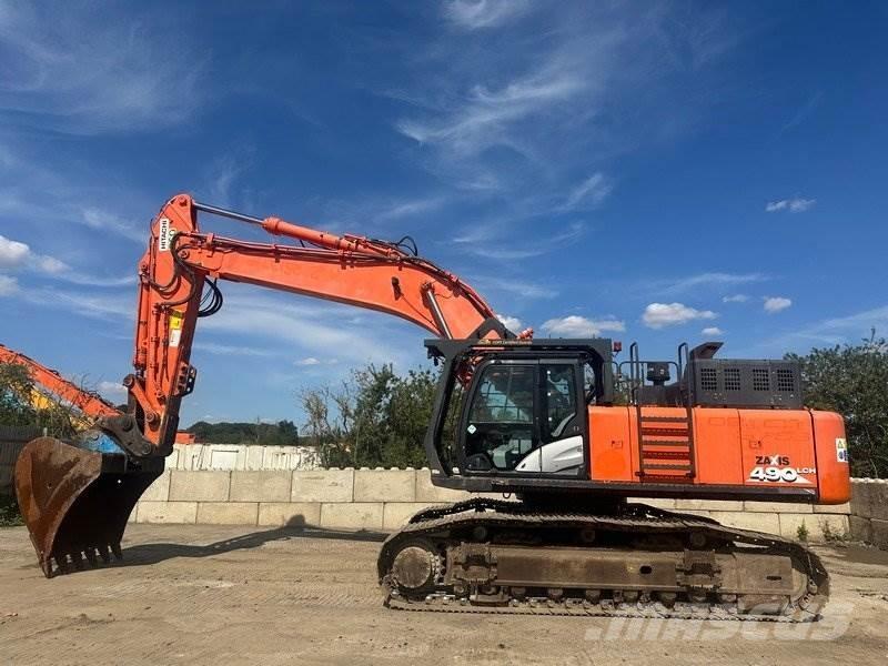 Hitachi ZX490 Pásová rýpadla