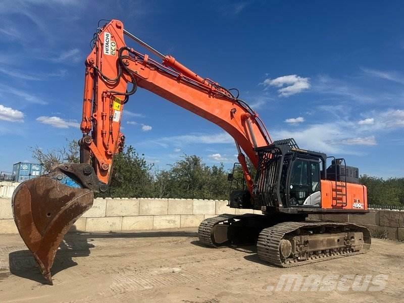 Hitachi ZX490 Pásová rýpadla