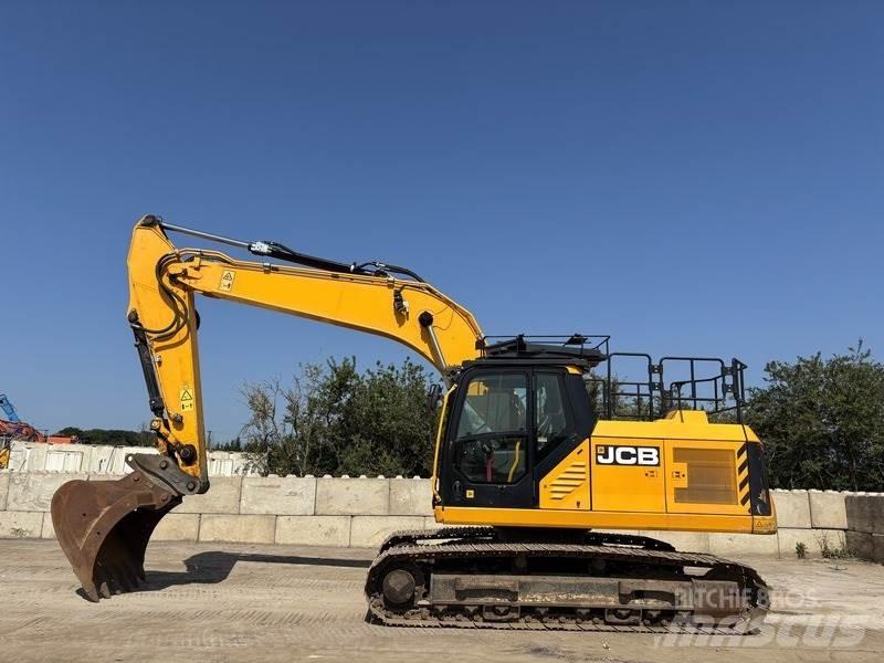 JCB 220X L 4F Pásová rýpadla
