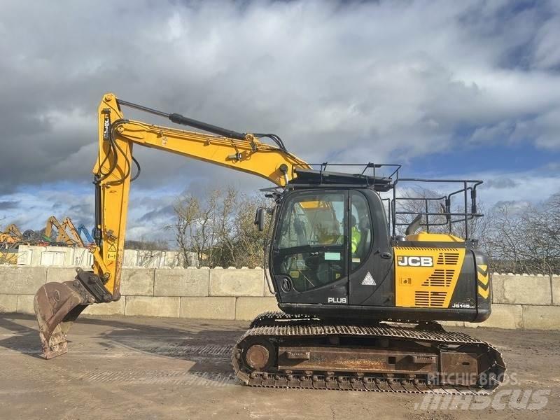 JCB JS145 LC T4 Pásová rýpadla