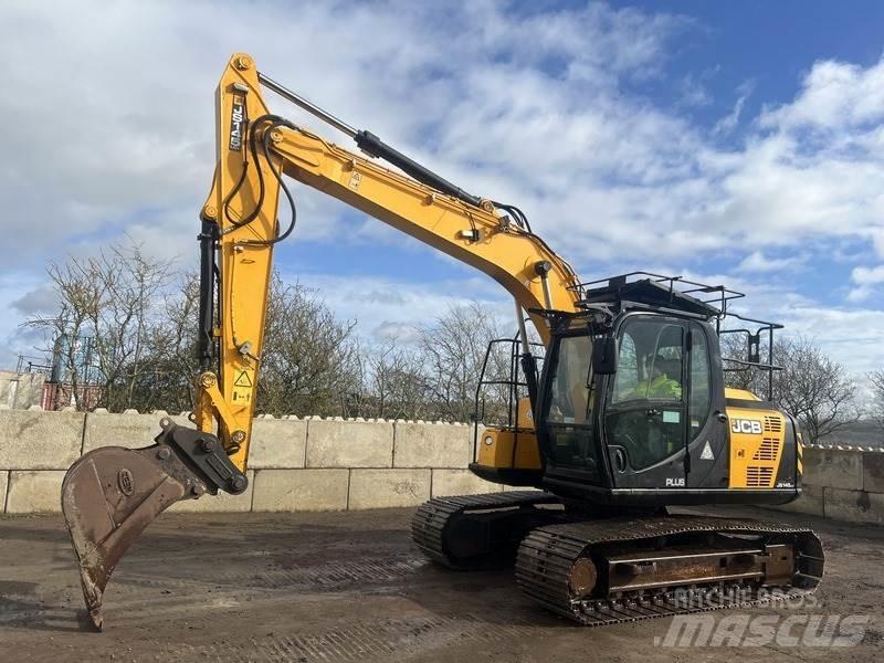 JCB JS145 LC T4 Pásová rýpadla