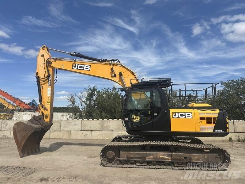 JCB JS220 LC Pásová rýpadla