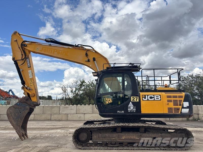 JCB JS220 LC Pásová rýpadla
