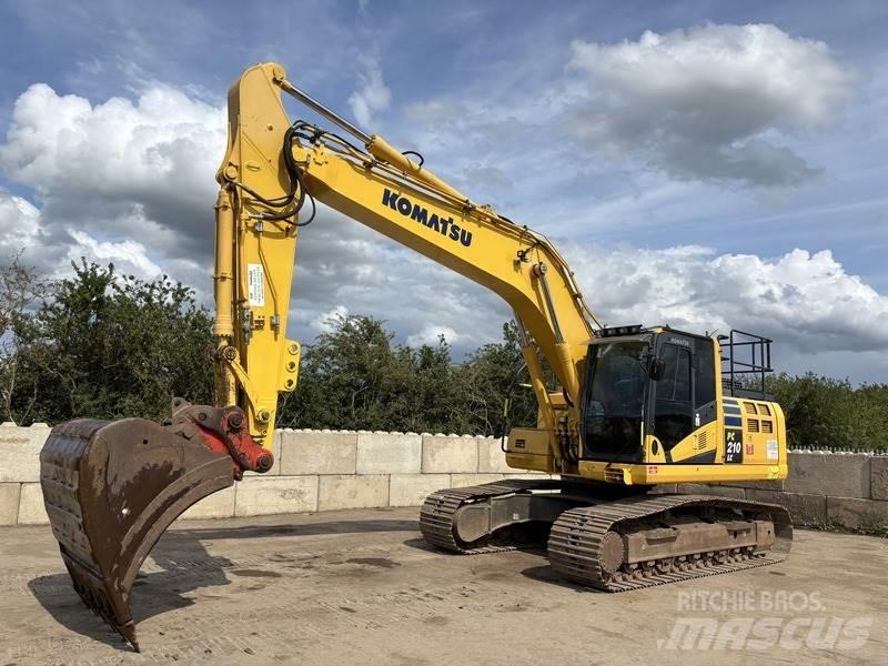 Komatsu PC210LC-10 Pásová rýpadla