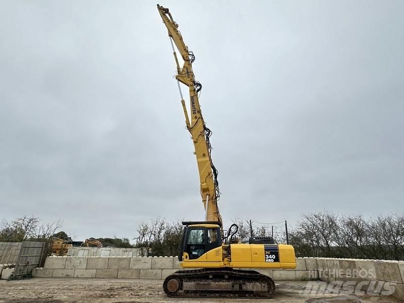 Komatsu PC340 HRD-7 Demoliční rýpadla