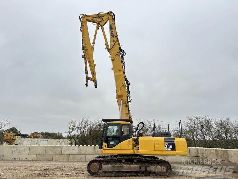 Komatsu PC340 HRD-7 Demoliční rýpadla