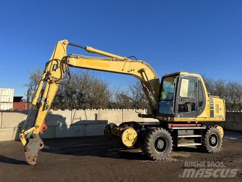 Komatsu PW130-6 Kolová rýpadla