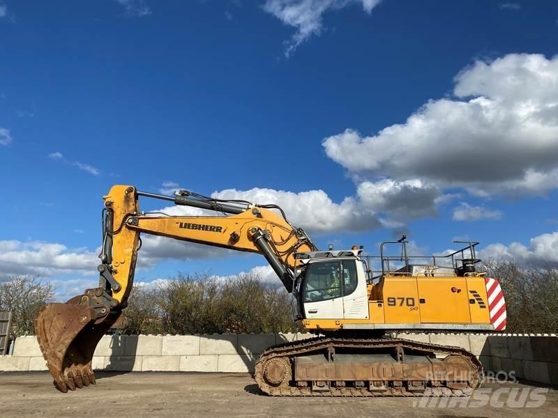 Liebherr R970 SHD Demoliční rýpadla