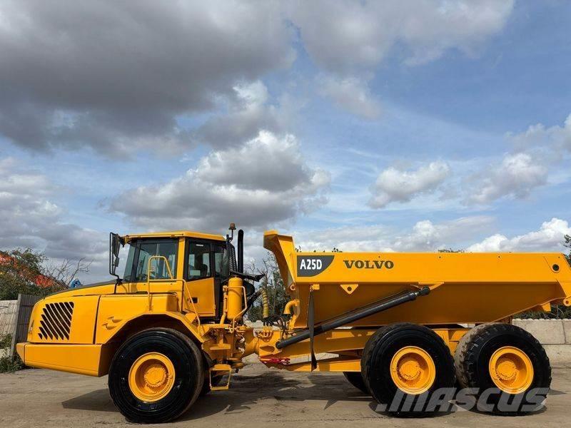 Volvo A25 Kloubové dempry