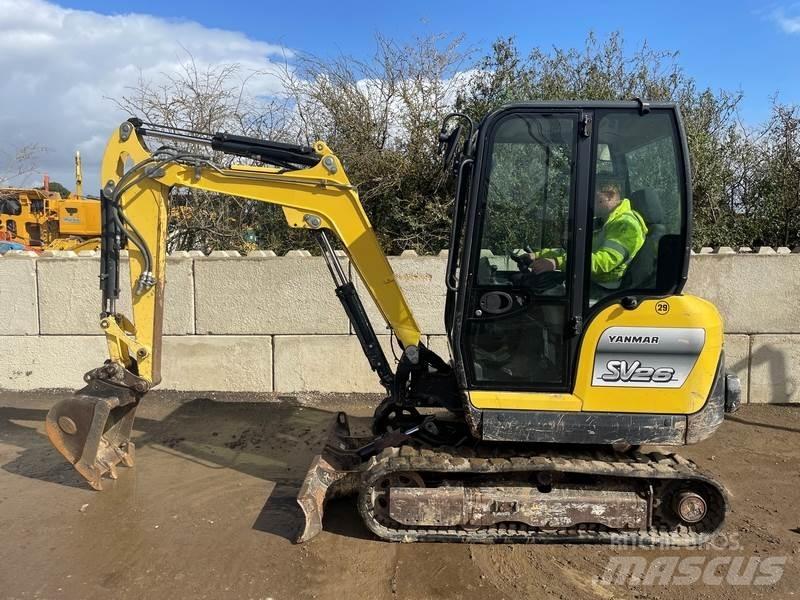 Yanmar sv26 Mini rýpadla < 7t