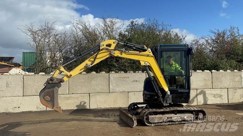 Yanmar sv26 Mini rýpadla < 7t