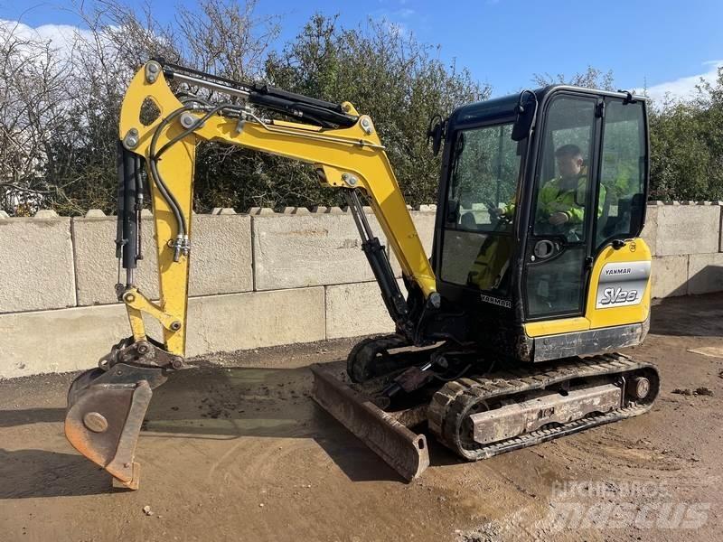 Yanmar sv26 Mini rýpadla < 7t