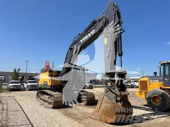 Volvo EC350EL Pásová rýpadla