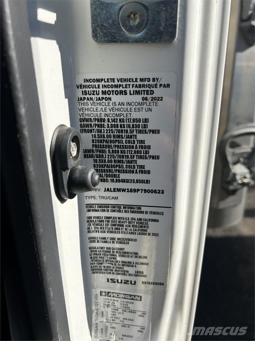 Hino S5 Skříňová nástavba