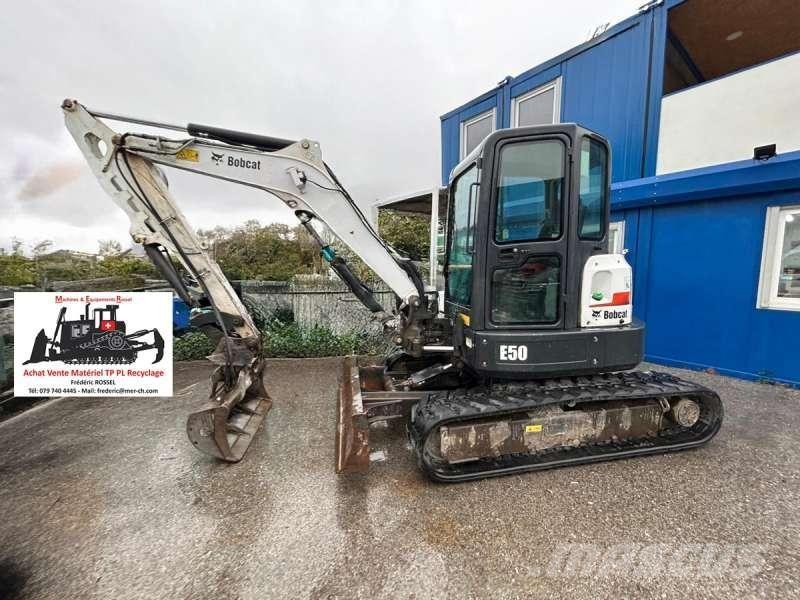 Bobcat E50 Mini rýpadla < 7t