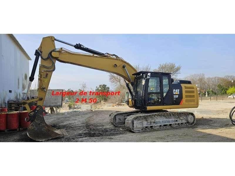 CAT 323F Pásová rýpadla