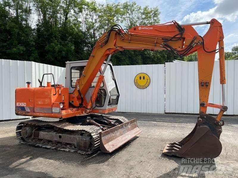 Hitachi EX60 Pásová rýpadla