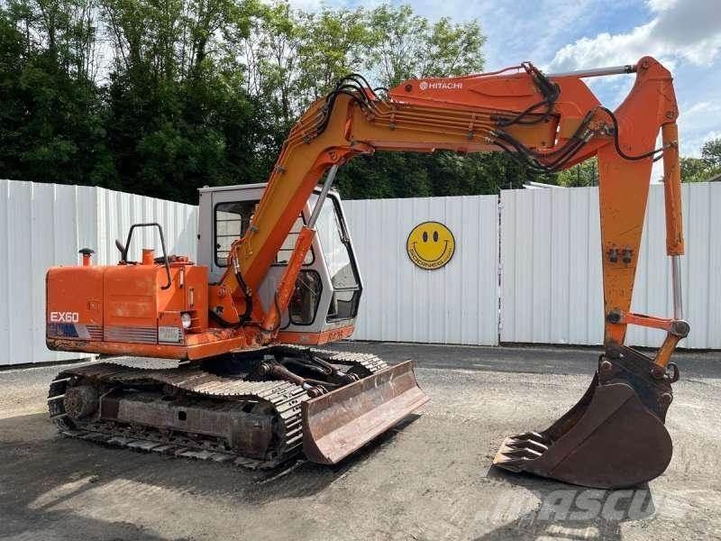 Hitachi EX60 Pásová rýpadla