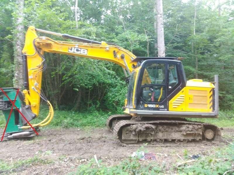 JCB 150XL SV Pásová rýpadla