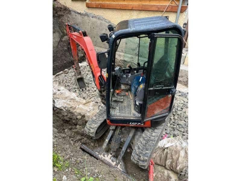 Kubota U27-4 Mini rýpadla < 7t