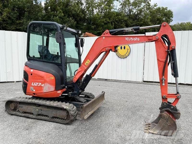 Kubota U27-4 Mini rýpadla < 7t