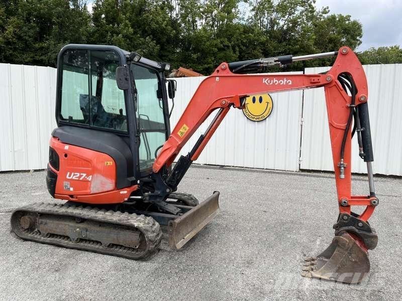 Kubota U27-4 Mini rýpadla < 7t