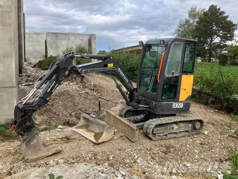 Volvo ECR25D Mini rýpadla < 7t