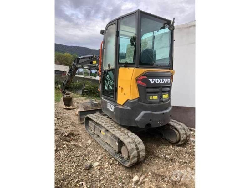 Volvo ECR25D Mini rýpadla < 7t